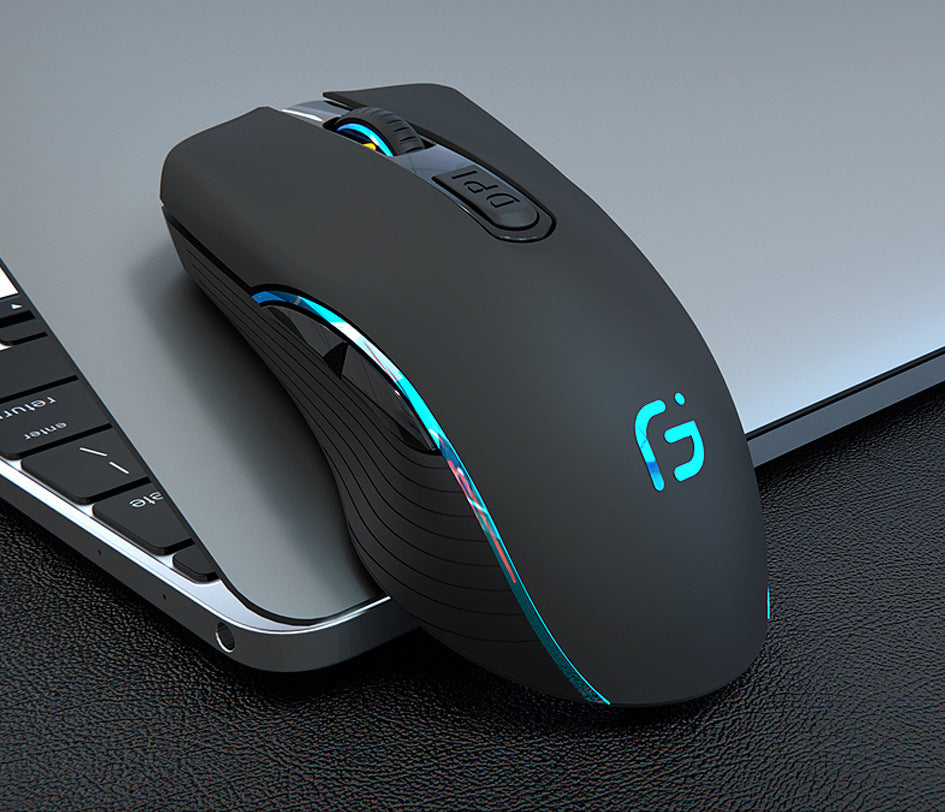 Wireless Bluetooth Mouse Charging Silent Gaming Office